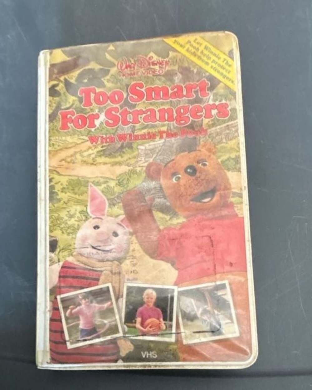Walt Disney Home Video Too Smart For Strangers With Winnie The Pooh VHS Tape